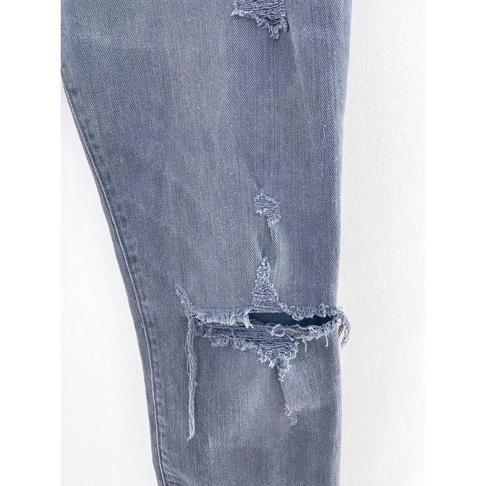Current/Elliot Women's Cropped Skinny Jeans size 26 Night Wash Distressed - Picture 2 of 10